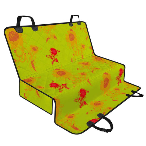 Image of Flowers Pet Seat Covers