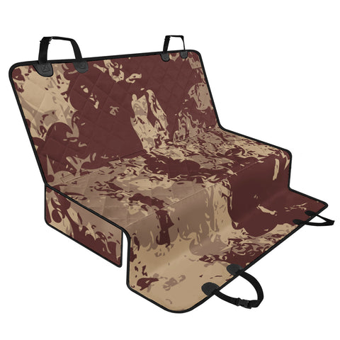 Image of Fired Brick, Tawny Birch & Sheepskin Pet Seat Covers