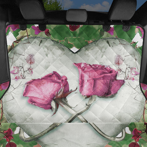 Image of Love Ornament Design Pet Seat Covers