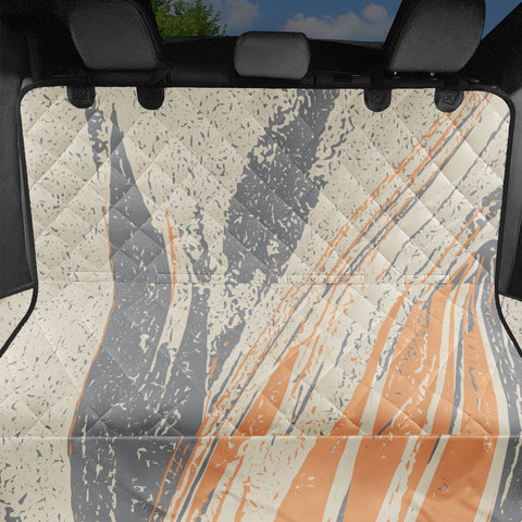 Image of Ultimate Gray, Apricot Nectar & Baby'S Breath Pet Seat Covers