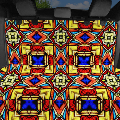 Image of Stain Glass Pet Seat Covers