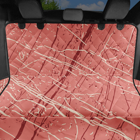 Image of Burnt Coral, Lava Falls & Buttercream Pet Seat Covers