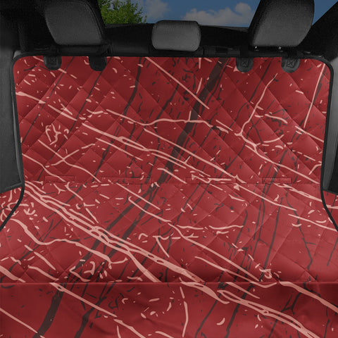 Image of Lava Falls, Bitter Chocolate & Coral Almond Pet Seat Covers