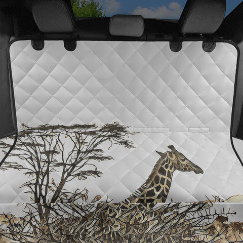 Image of African Giraffe Pet Seat Covers