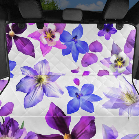 Image of Purple Potpourri Pet Seat Covers