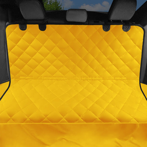 Image of Amber Orange Pet Seat Covers