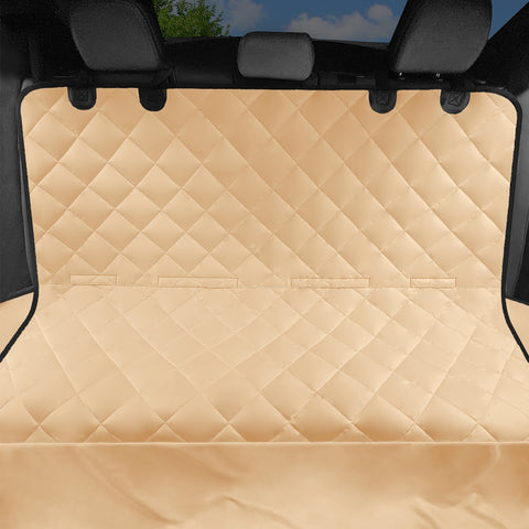 Image of Cute Sunset Orange Pet Seat Covers