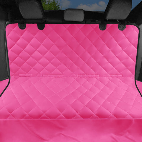 Image of Brilliant Rose Pink Pet Seat Covers