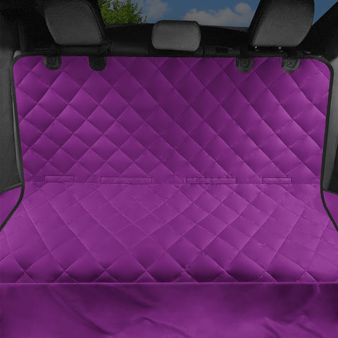 Image of Dark Orchid Purple Pet Seat Covers