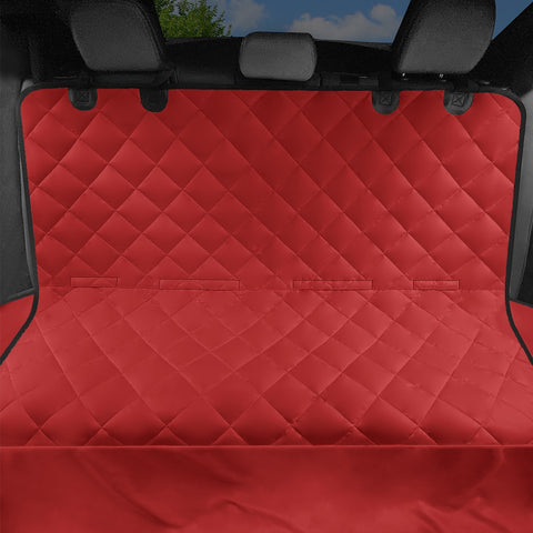 Image of Carnelian Red Pet Seat Covers