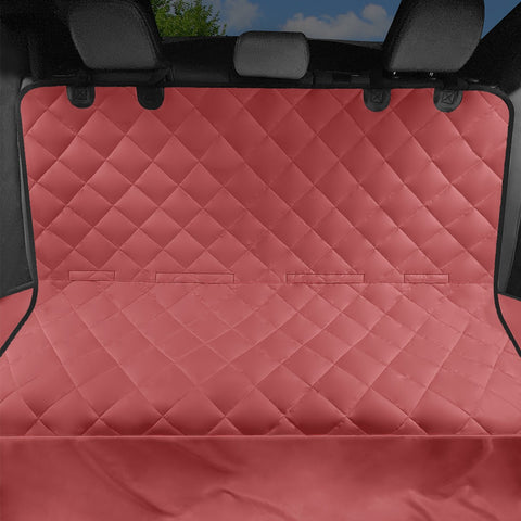 Bitter Sweet Shimmer Red Pet Seat Covers