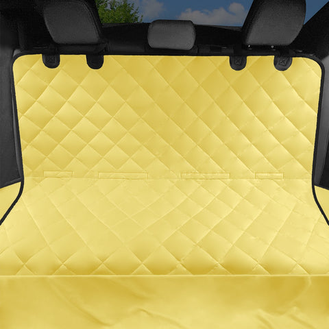 Image of Blonde Yellow Pet Seat Covers