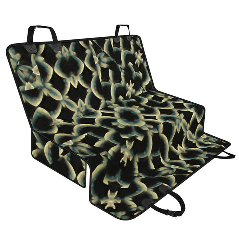 Image of Dark Interlace Motif Mosaic Pattern Pet Seat Covers
