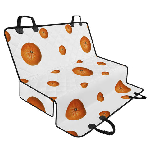 Image of Tangerines Photo Motif Pattern Design Pet Seat Covers
