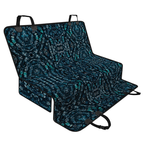 Image of Fancy Stone Mosaic Print Pattern Pet Seat Covers