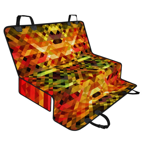 Image of Mosaic Fire Pet Seat Covers