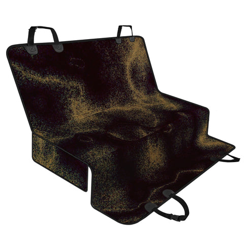 Image of Abstrait Effet Paillette Doré Pet Seat Covers