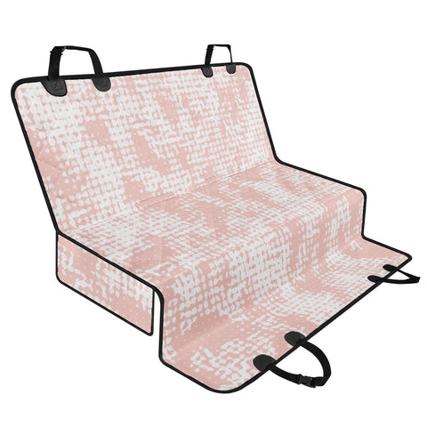 Image of Pattern Effet Blanc/Rose Clair Pet Seat Covers