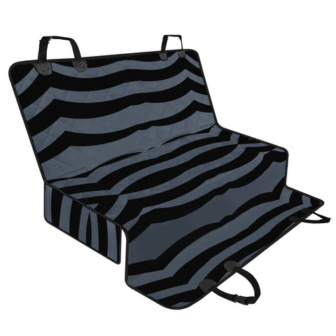 Image of Minimalism Black Blue Pet Seat Covers