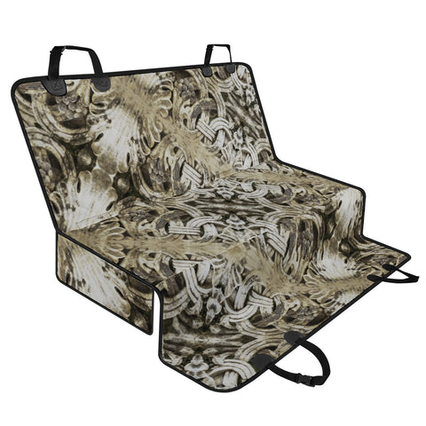 Image of Vintage Ornate Interlace Pattern Pet Seat Covers