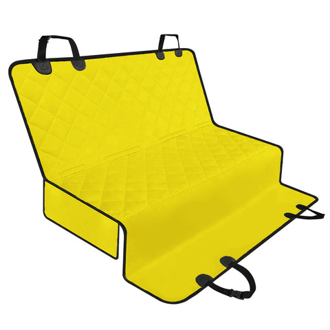 Aureolin Yellow Pet Seat Covers