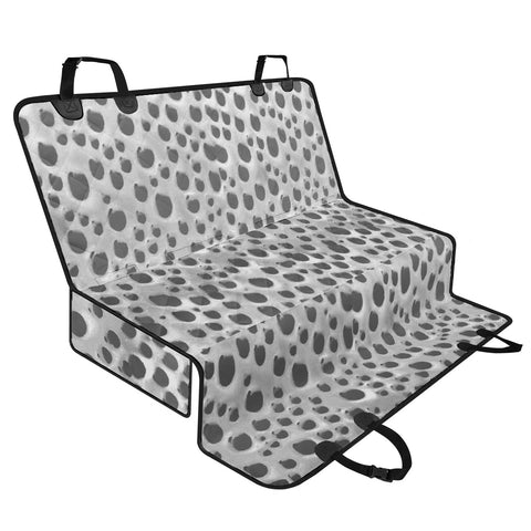 Image of Silver Abstract Print Design Pet Seat Covers