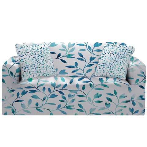 Image of Dreams of Green Sofa Cover - Beddingify