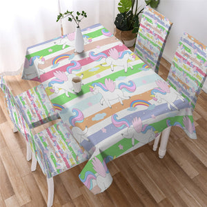 Unicorn Waterproof Tablecloth  03