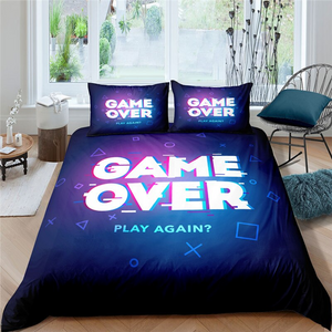 Glitched Game Over Bedding Set - Beddingify