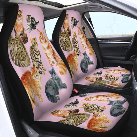 Image of Happy Cat SWQT0033 Car Seat Covers