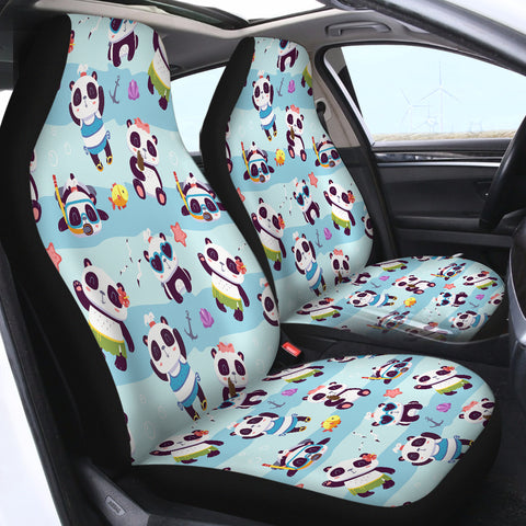 Image of Happy Panda SWQT1762 Car Seat Covers