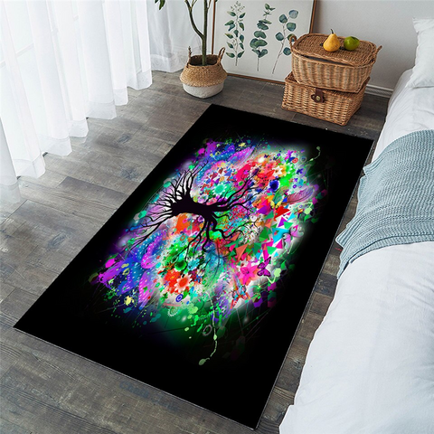 Image of Glowing Tree Of Universe SWDD1198 Rug