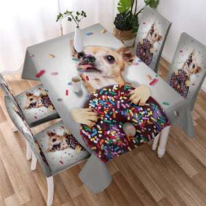 Bulldog Waterproof Tablecloth  06