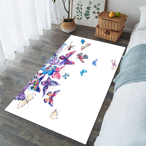Image of 3D Ascending Butterflies SWDD2330 Rug