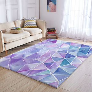 Purplish Crystallization Rug