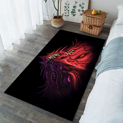 Image of 3D Demonic Dragon Rug