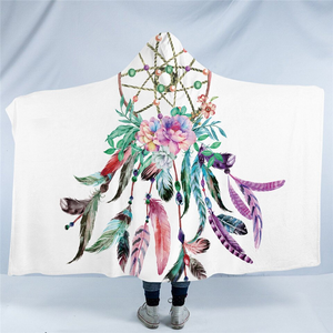 Atomic Dream Catcher Hooded Blanket