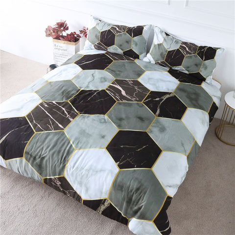 Image of Luxury Marble Bedding Set - Beddingify