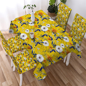 Flower Waterproof Tablecloth  03