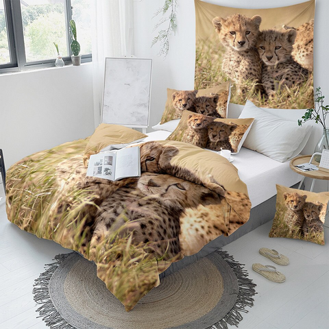 Image of Baby Cheetah Comforter Set - Beddingify