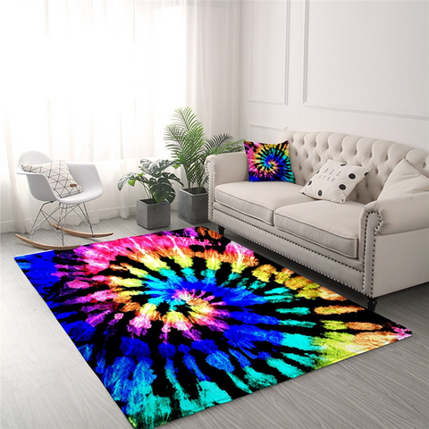 Image of Spiral Color Flows Rug