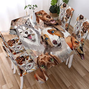 Bulldog Waterproof Tablecloth  10