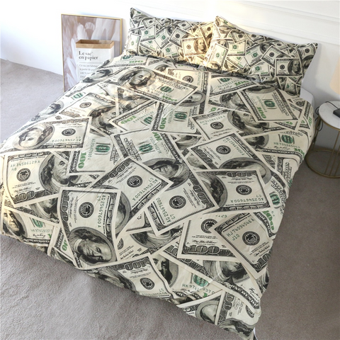 Image of Money Comforter Set - Beddingify