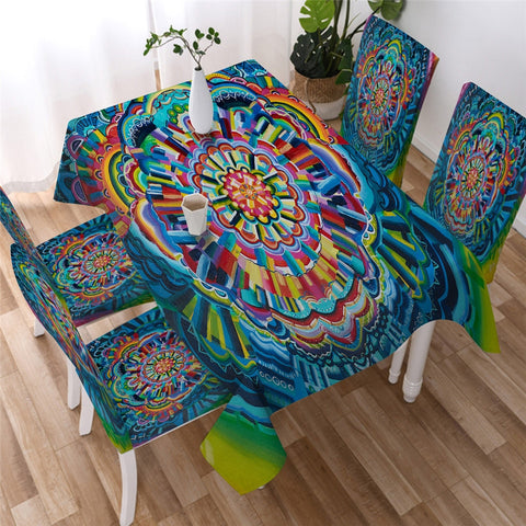 Image of Bloom by Amy Diener Waterproof Tablecloth  04