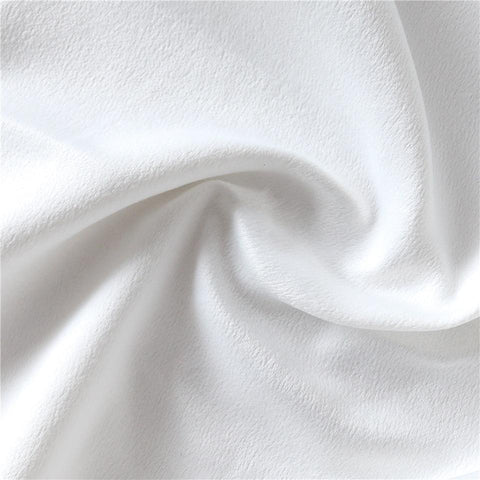 Image of Colorful Unicorn Hair White Theme SWKL5184 - 2 Panel Curtains