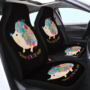 Hedgehog With Love SWQT0007 Car Seat Covers