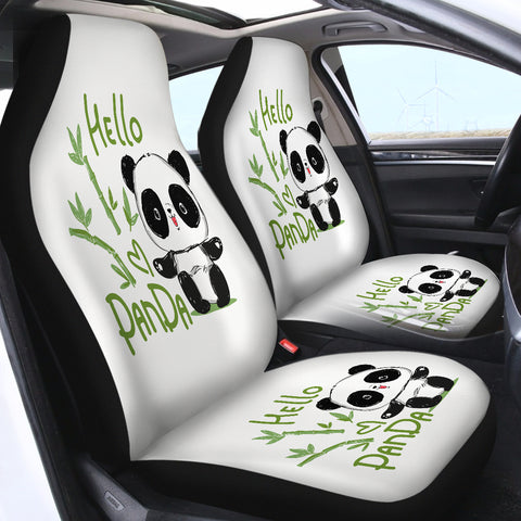 Image of Hello Panda SWQT2383 Car Seat Covers