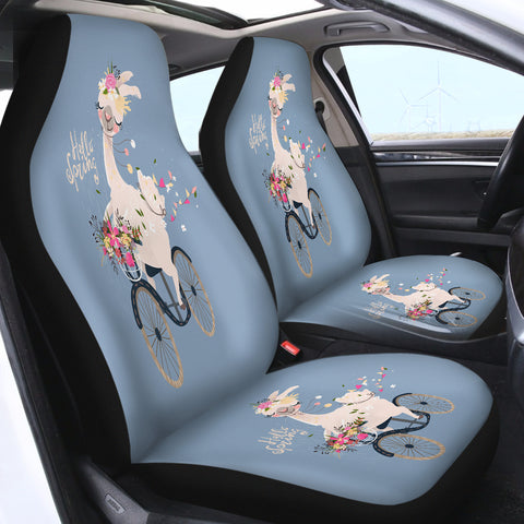 Image of Hello Spring Llama SWQT1677 Car Seat Covers