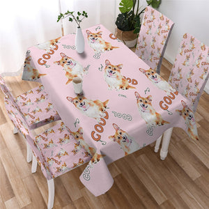 Bulldog Waterproof Tablecloth  13