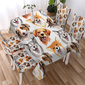 Bulldog Waterproof Tablecloth  11